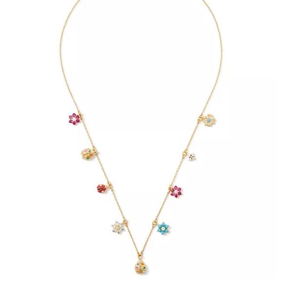Kate Spade Nature Walk Charm Necklace - Picture 1 of 5